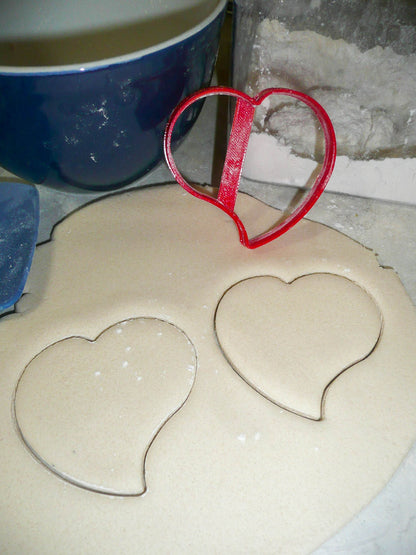 Heart Shape Rain Paint Drop Or Leaf Outline Cookie Cutter USA PR3118