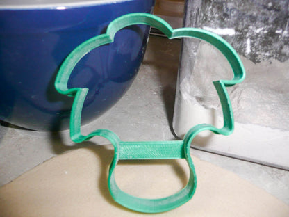 Palm Tree Outline Tropical Island Coconut Perennial Cookie Cutter USA PR3158