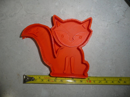 Baby Fox Pup Kit Cute Woodland Creature Adorable Animal Cookie Cutter USA PR2038