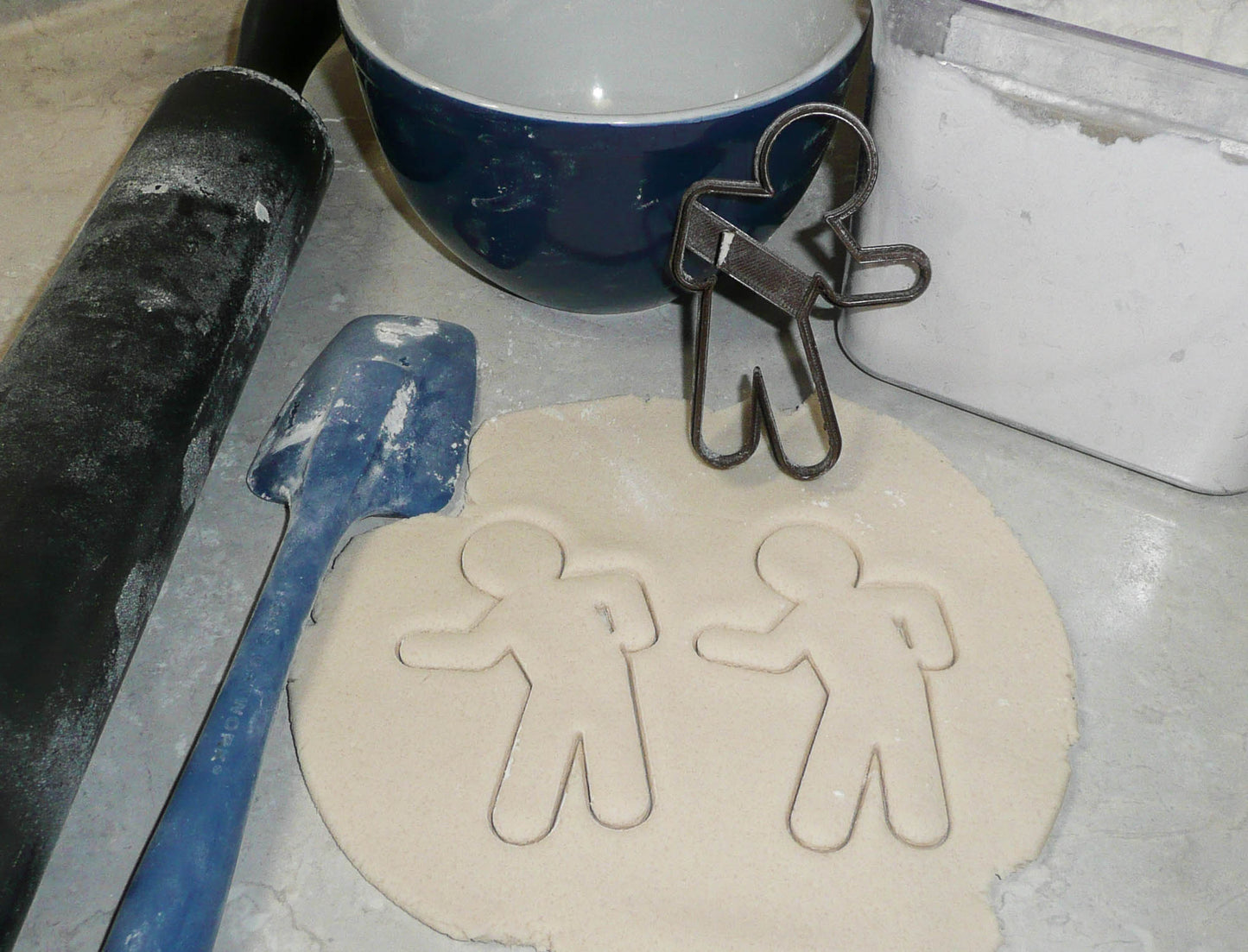 Little Teapot Tea Pot Pose Gingerbread Man Christmas Cookie Cutter USA PR2154