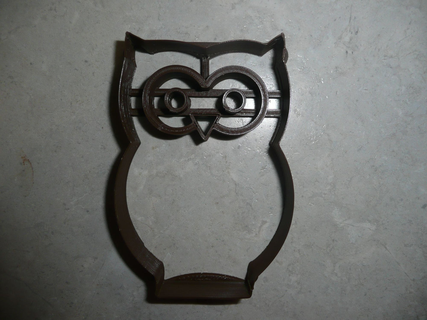 6x Owl Bird Animal Fondant Cutter Cupcake Size 1.75" USA FD436