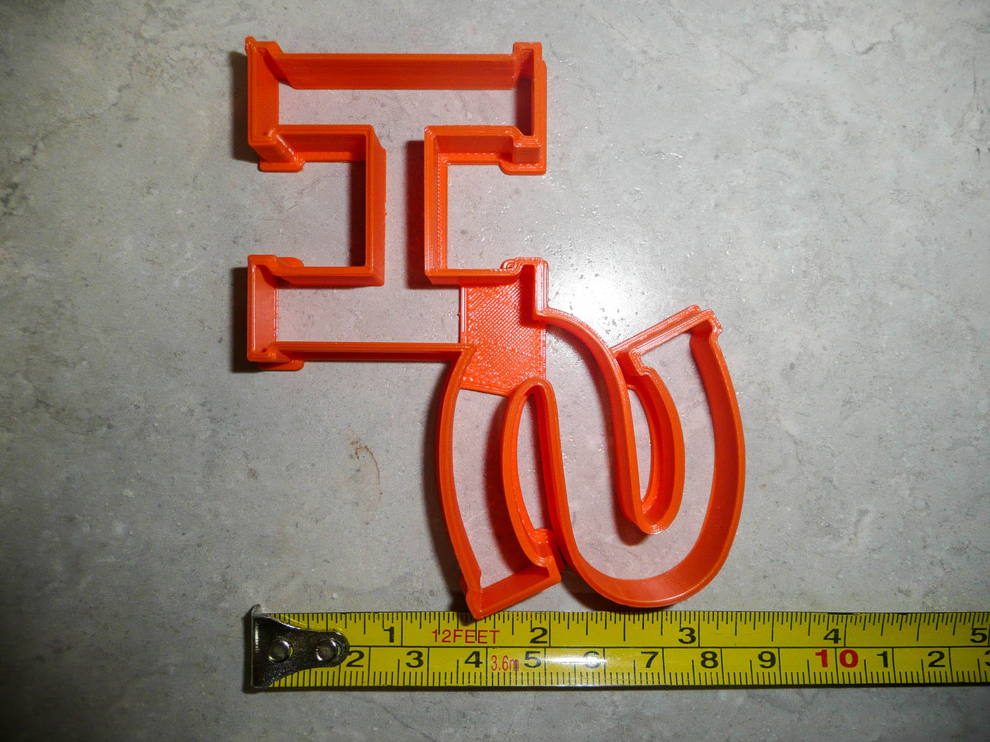 Sam Houston State Texas University SH Letters Cookie Cutter USA PR2838