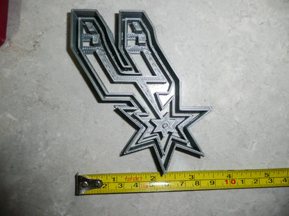 Inspired by San Antonio Spurs Basketball Team Cookie Cutter Made in USA PR2745