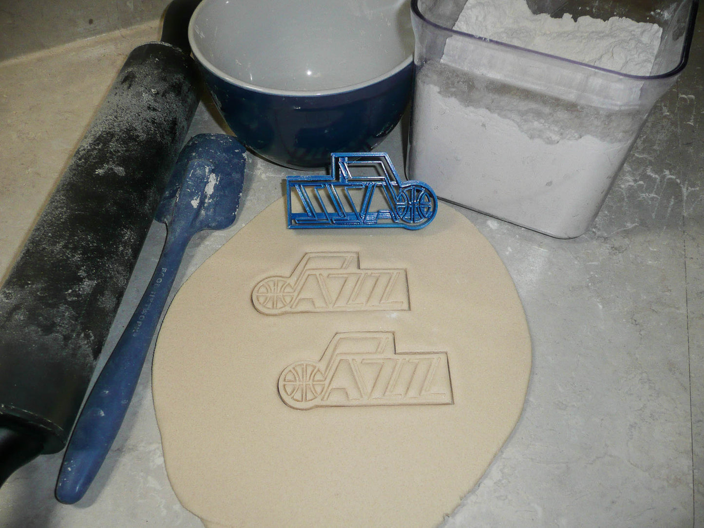 Utah Jazz Basketball Team Sports Athletics Cookie Cutter USA PR2755