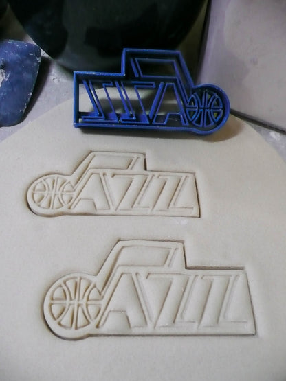 Utah Jazz Basketball Team Sports Athletics Cookie Cutter USA PR2755