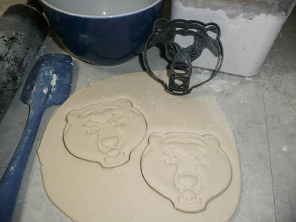 Baylor University Bear Face Bears Sports Athletics Cookie Cutter USA PR3037