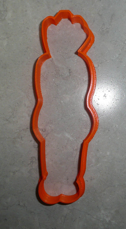 6x Carrot Costume Outline Fondant Cutter Cupcake Top 1.75 Inch USA FD2988