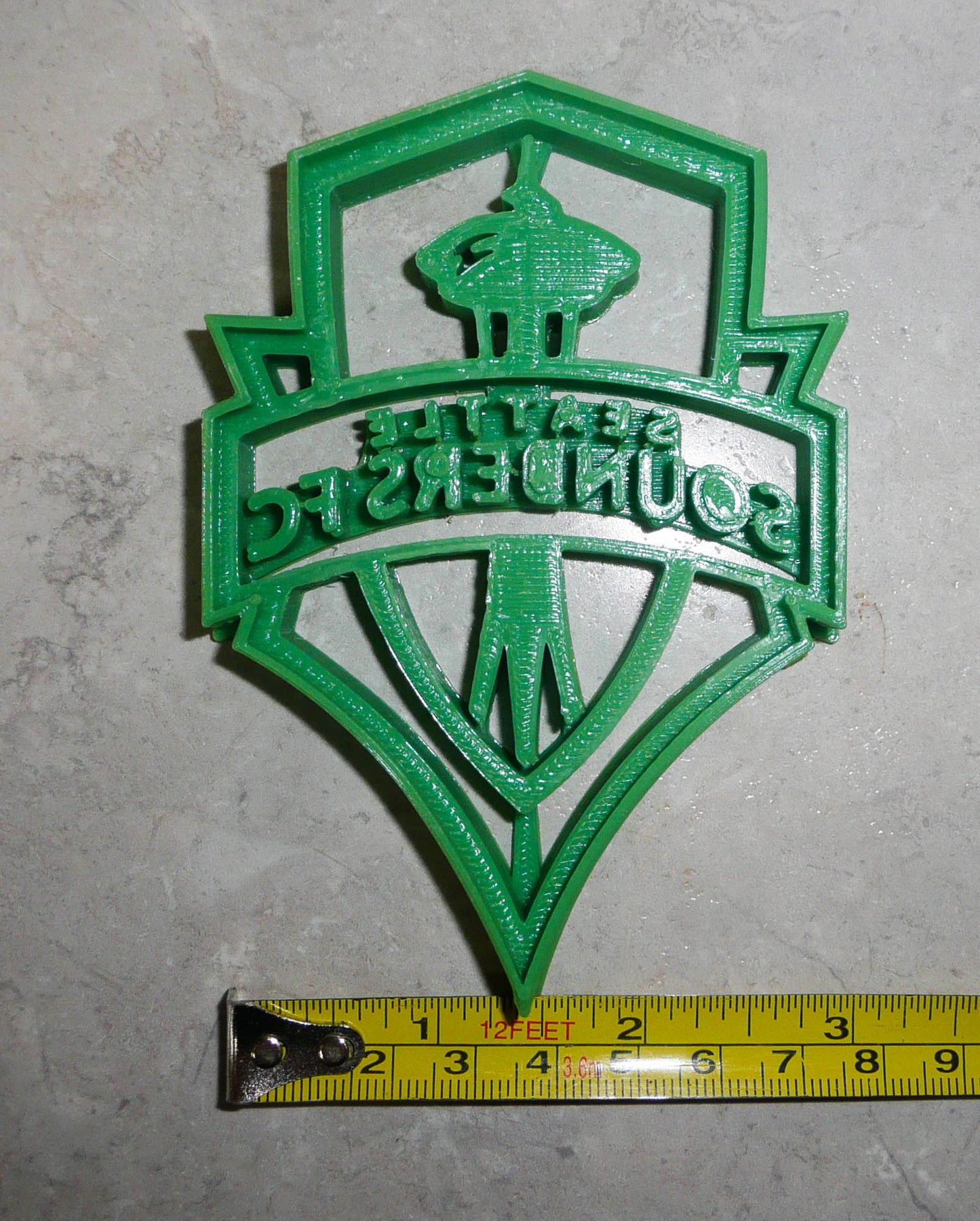 Seattle Sounders FC Soccer Club Team Sports Athletics Cookie Cutter USA PR3017