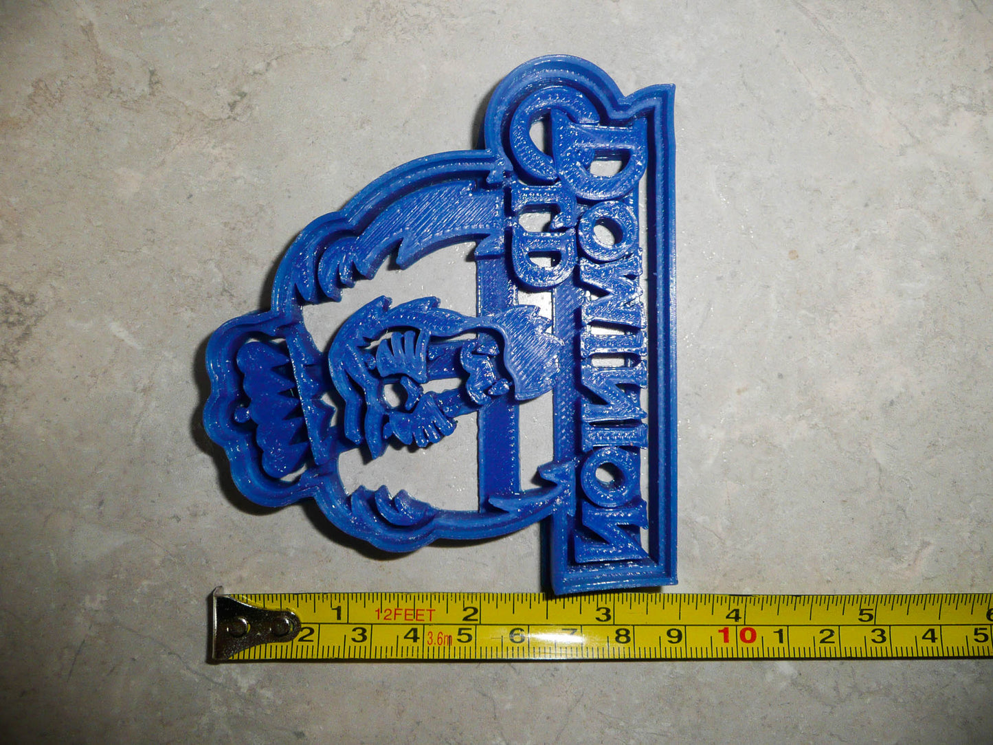 Old Dominion University with Lion Mascot Cookie Cutter USA PR3280