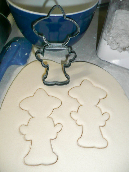 Mariachi Musician With Maracas Outline Day Of The Dead Cookie Cutter USA PR3072