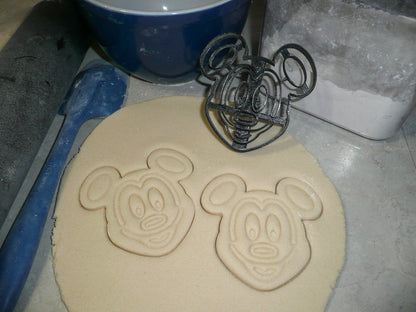Mickey Mouse Head Face Waffle Breakfast Food Cartoon Cookie Cutter USA PR3313