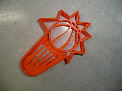 Phoenix Suns Basketball Team Theme Sports Cookie Cutter Made in USA PR2762