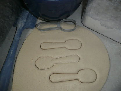 Spoon Outline Flatware Cutlery Utensil Cookie Cutter Baking Tool USA PR3403