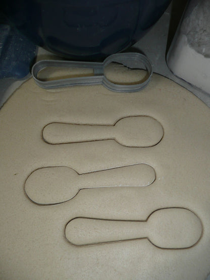 Spoon Outline Flatware Cutlery Utensil Cookie Cutter Baking Tool USA PR3403