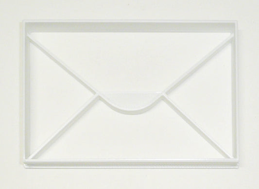 6x Envelope Letter Mail Fondant Cutter Cupcake Topper 1.75 IN USA FD3396