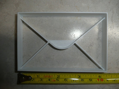 Envelope Letter Mail Greeting Card Post Cookie Cutter Baking Tool USA PR3396