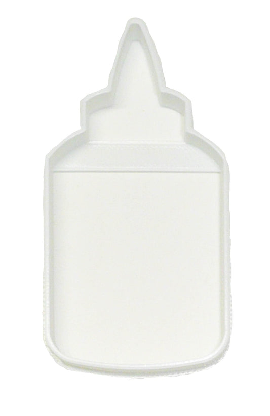 6x Bottle Of Glue Fondant Cutter Cupcake Topper Size 1.75 Inch USA FD3391