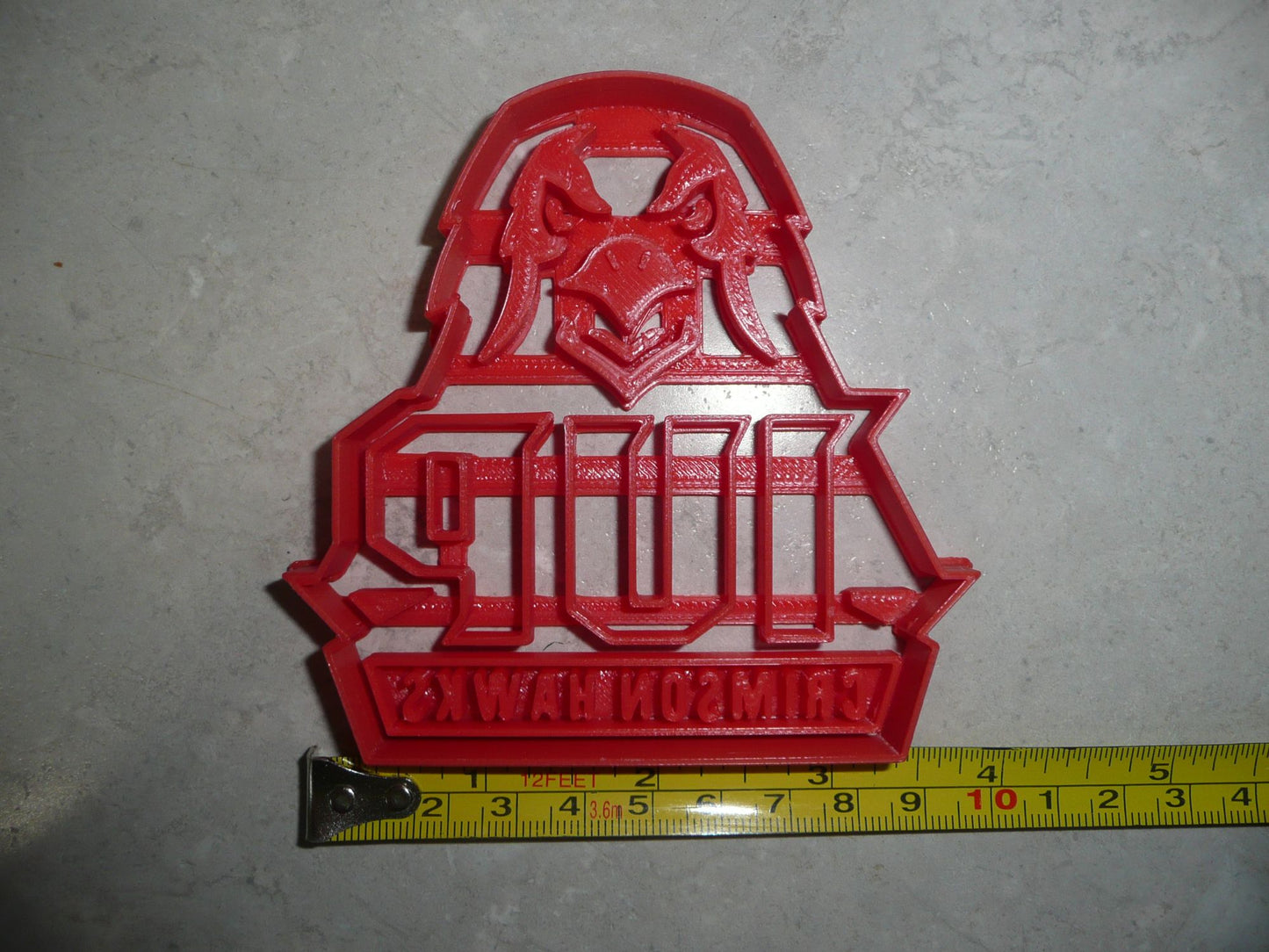 IUP Indiana University Pennsylvania Crimson Hawks Cookie Cutter USA PR3381