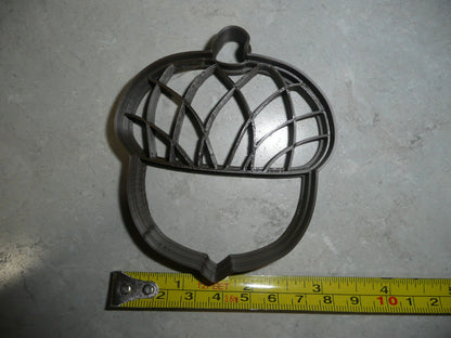 Acorn Nut Squirrel Food Fall Season Special Occasion Cookie Cutter USA PR2290