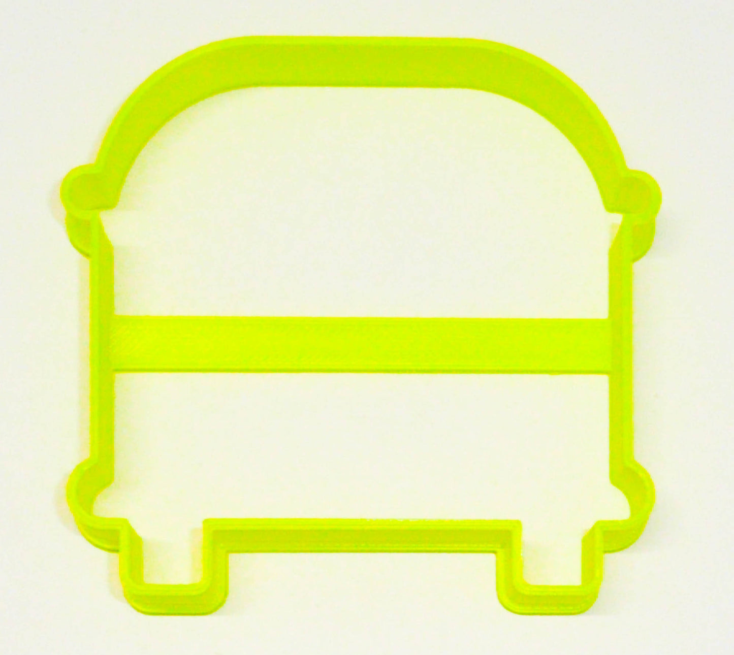 School Bus Schoolbus Front Outline Student Transport Cookie Cutter USA PR3369