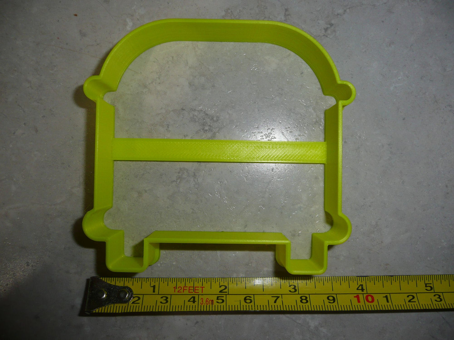 School Bus Schoolbus Front Outline Student Transport Cookie Cutter USA PR3369