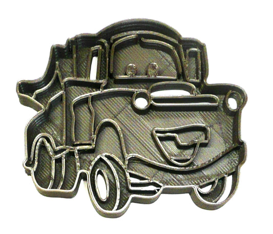 6x Tow Mater Truck Cars Fondant Cutter Cupcake Topper Size 1.75 Inch USA FD3375