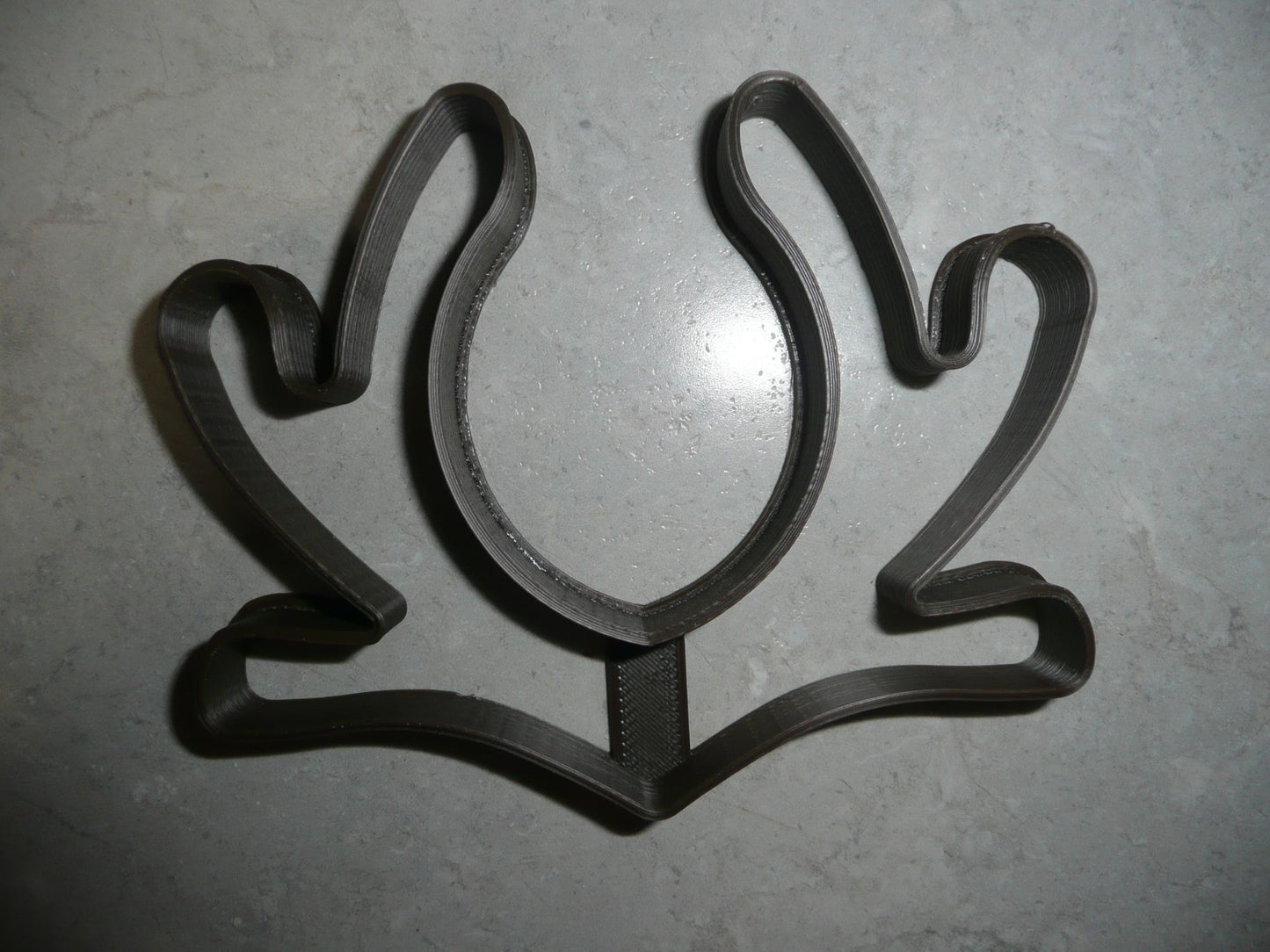 6x Deer Antlers Outline Fondant Cutter Cupcake Topper 1.75 IN USA FD3388