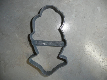 6x Knight Helmet Outline Fondant Cutter Cupcake Topper 1.75 IN USA FD3173
