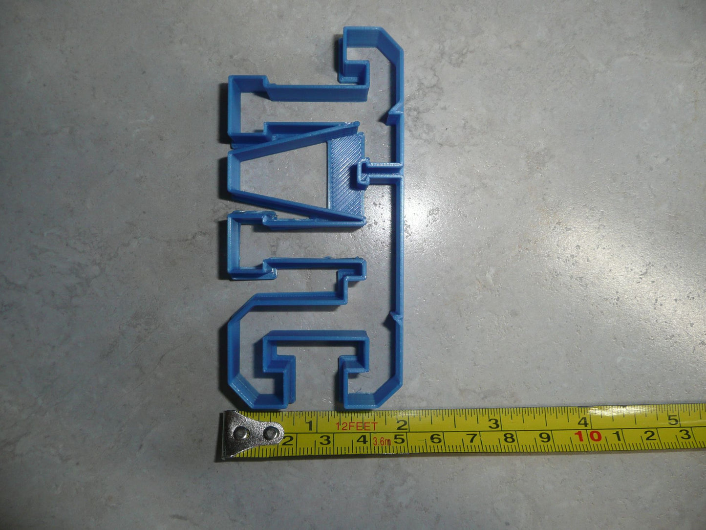 JALC Letters John A Logan Community College Athletics Cookie Cutter USA PR3361