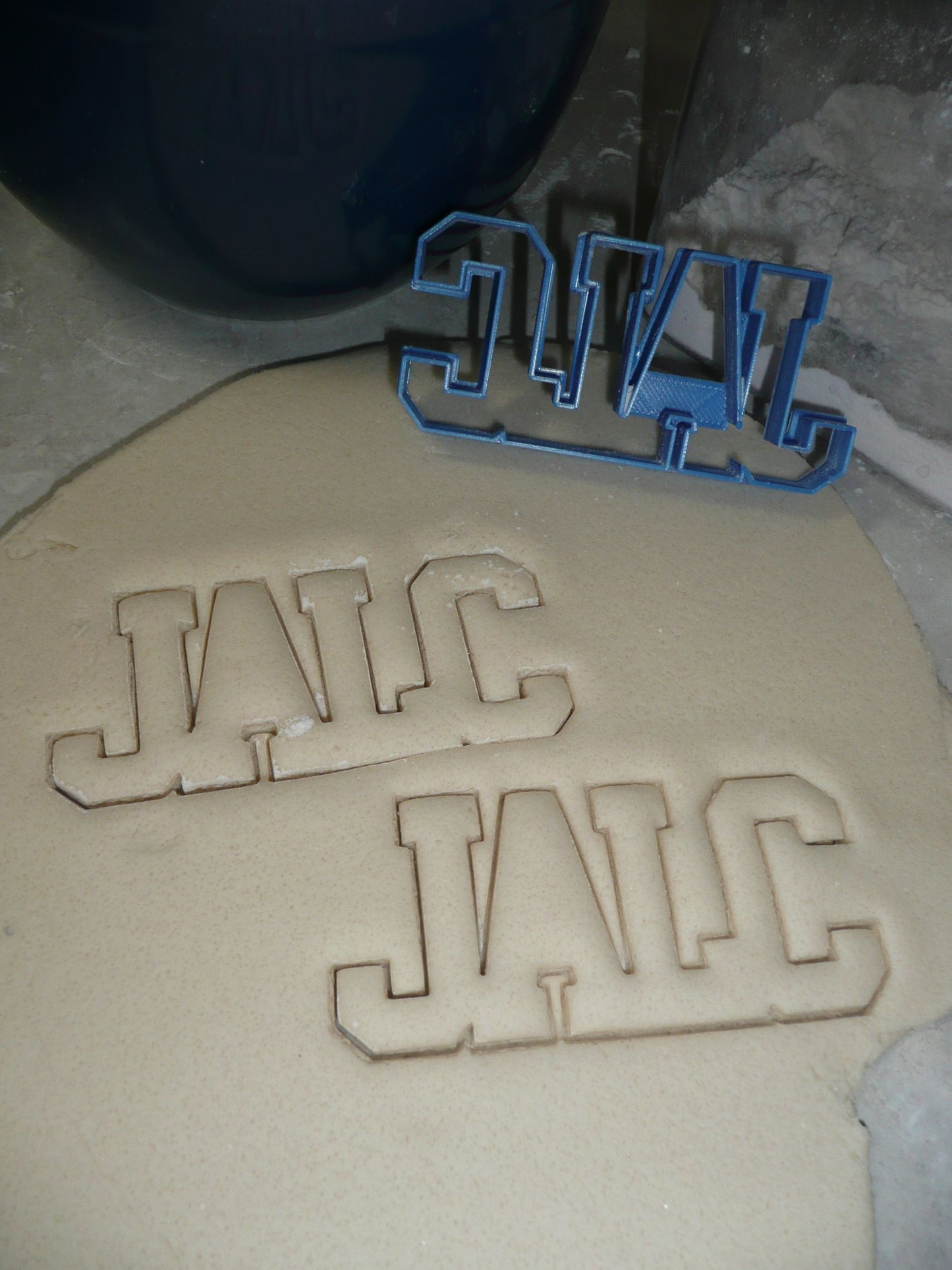 JALC Letters John A Logan Community College Athletics Cookie Cutter USA PR3361