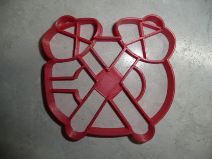 Chicago Blackhawks Tomahawk NHL Hockey Team Cookie Cutter Made in USA PR736