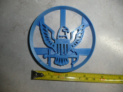 US Navy Armed Forces Military Branch Service Cookie Cutter USA PR3417