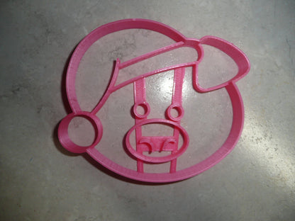 Santa Pig Farm Animal Christmas Holiday Special Occasion Cookie Cutter USA PR2294