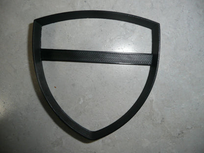 Shield Outline Knight Guard Medieval Times Cookie Cutter USA PR3175