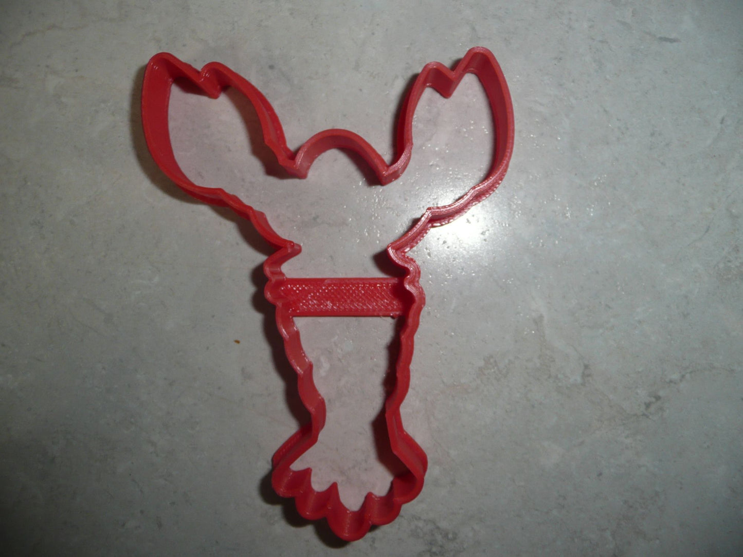 6x Lobster Outline Fondant Cutter Cupcake Topper 1.75 IN USA FD3423