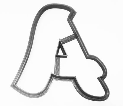 Letter A Uppercase Fancy Stylized Font Alphabet Cookie Cutter USA PR3328