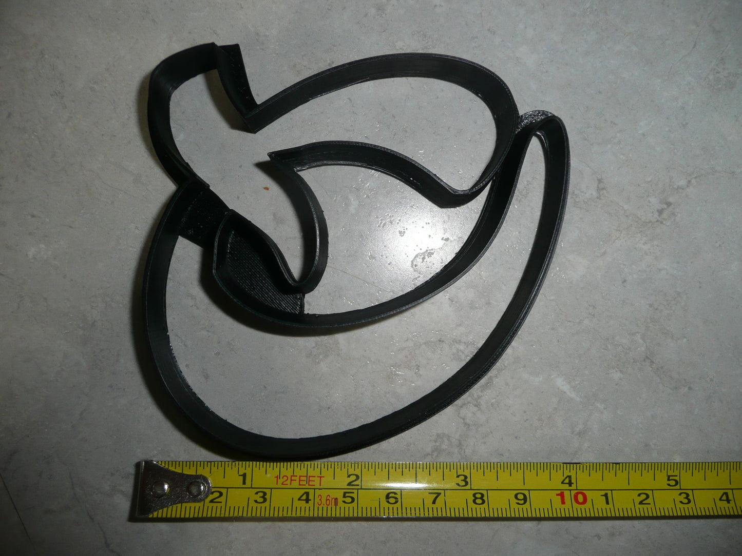 Letter Q Uppercase Fancy Stylized Font Alphabet Cookie Cutter USA PR3344