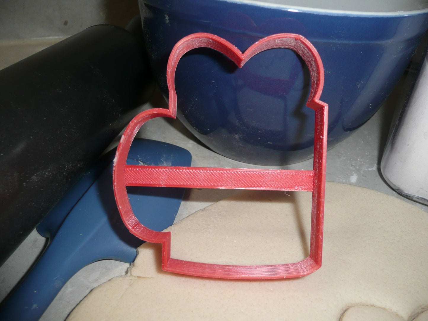 Valentines Day Mug Cup Outline Heart Sweetheart Love Cookie Cutter USA PR3364