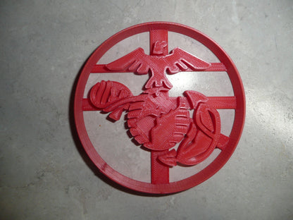 US Marine Corps Armed Forces Military Branch Service Cookie Cutter USA PR3419