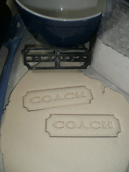 Coach Luxury Fashion Couture Brand Cookie Cutter Made in USA PR3866