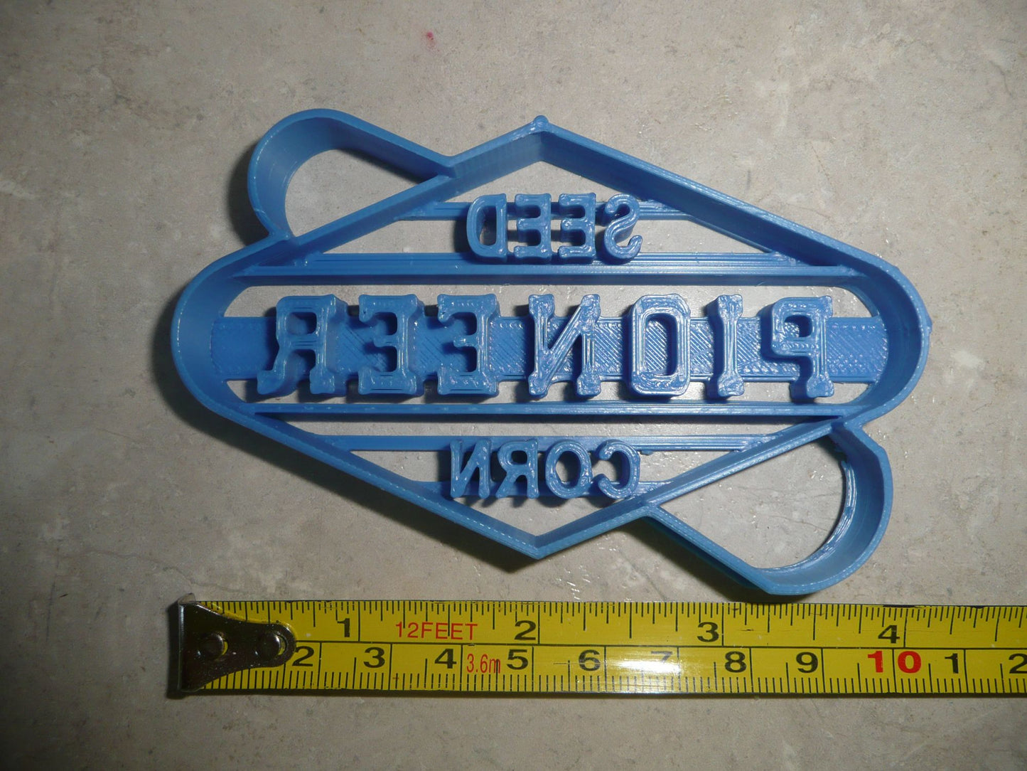 Pioneer Seed Corn Vintage Sign Feed Farming Cookie Cutter USA PR3869