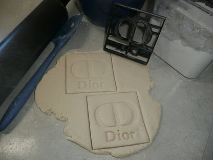 Christian Dior Luxury Fashion Couture Brand Cookie Cutter Made in USA PR3872