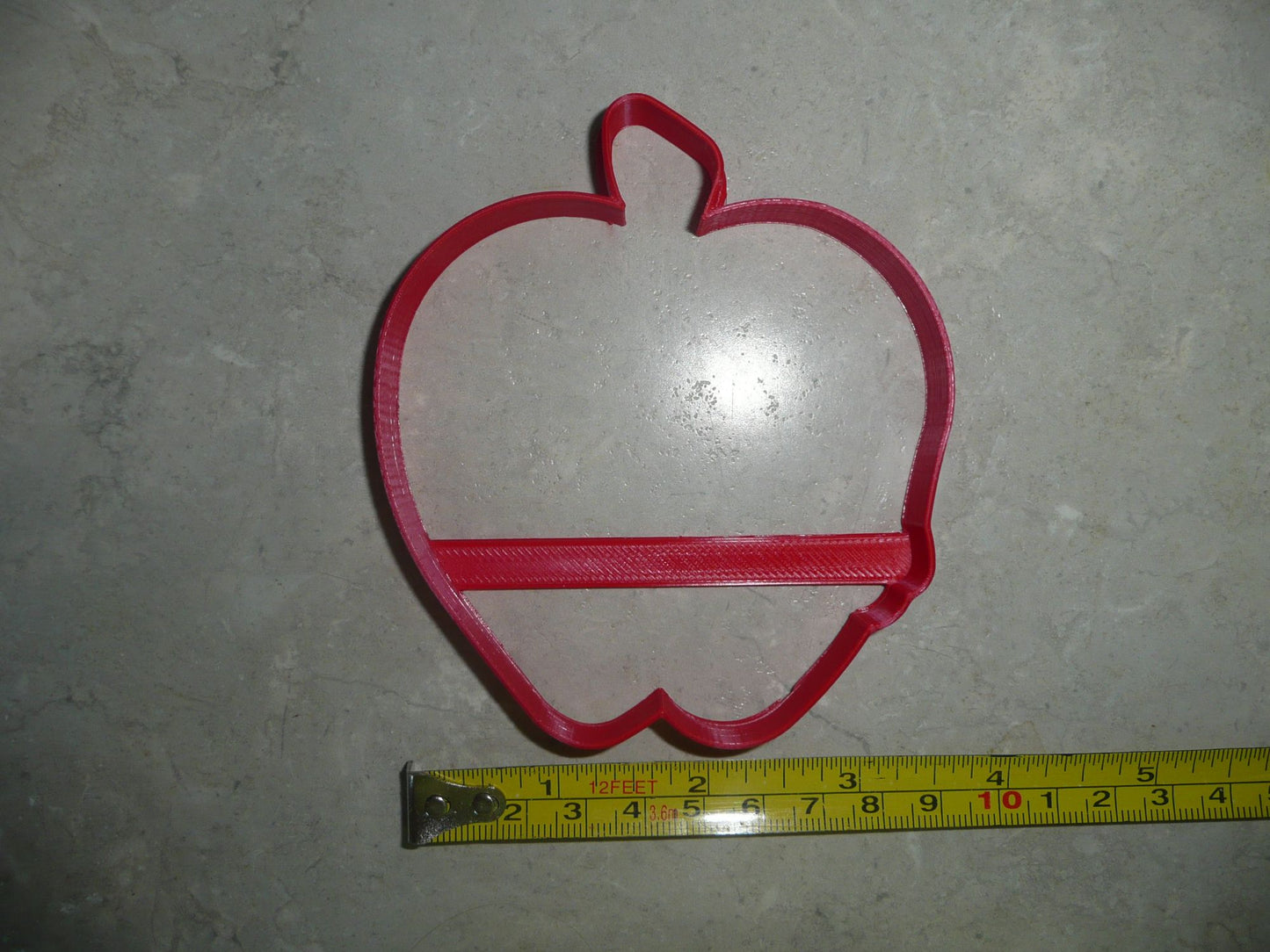 6x Poison Apple Outline Fondant Cutter Cupcake Topper Size 1.75 Inch USA FD3876