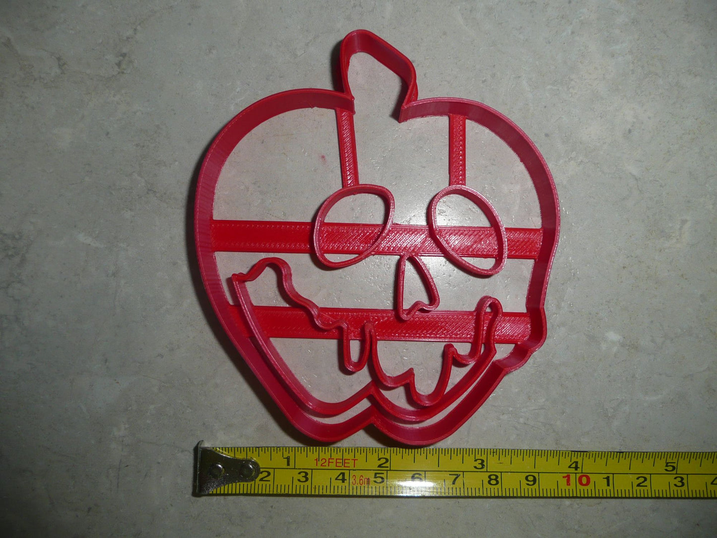 Poison Apple Detailed Halloween Scary Magic Cursed Cookie Cutter USA PR3877