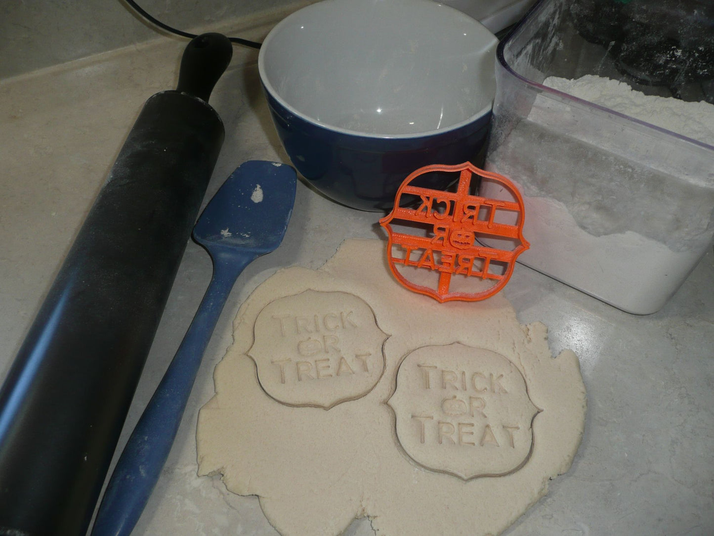 Trick Or Treat Words Jack O Lantern Halloween Letters Cookie Cutter USA PR3879