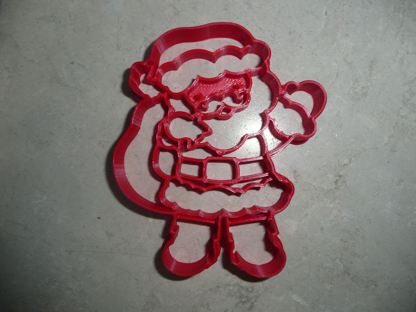 Santa Claus Full Body Detailed Christmas Holiday Cookie Cutter USA PR3980