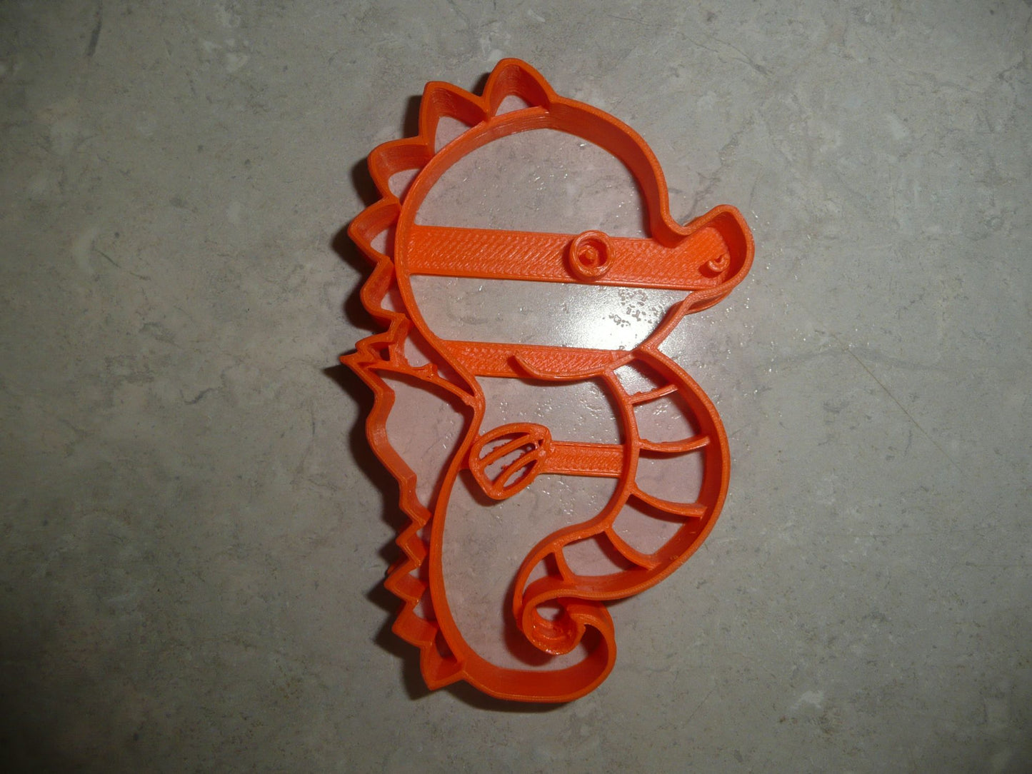 Detailed Seahorse Small Marine Fish Water Mammal Cookie Cutter USA PR3020