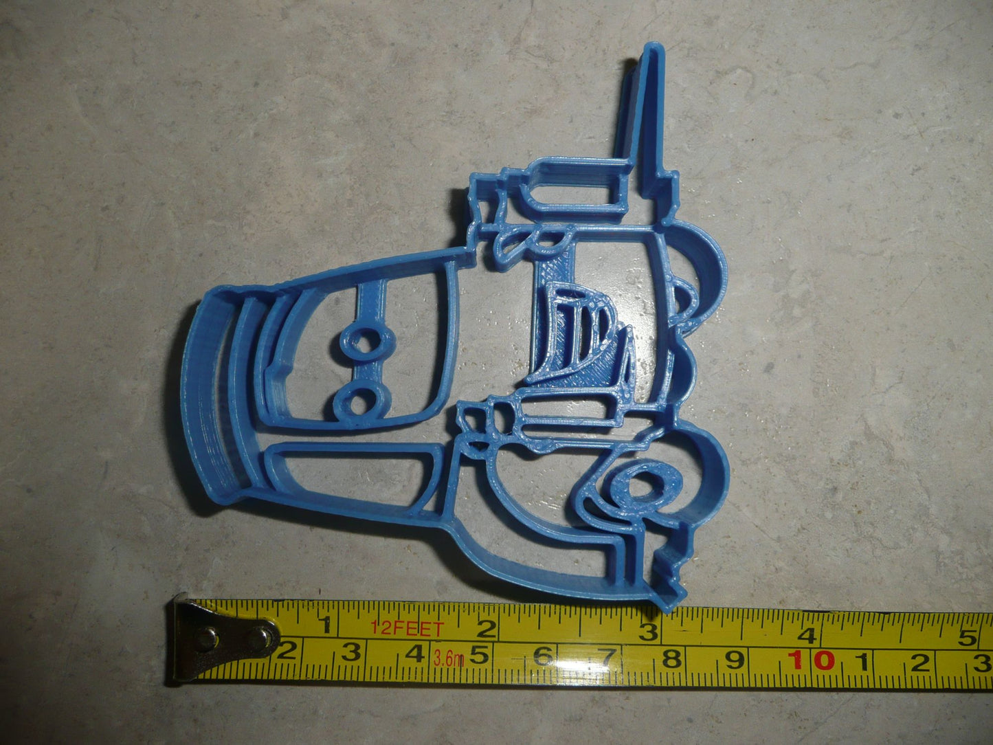 Guido Forklift Lightning McQueen Cars Character Cookie Cutter USA PR3377