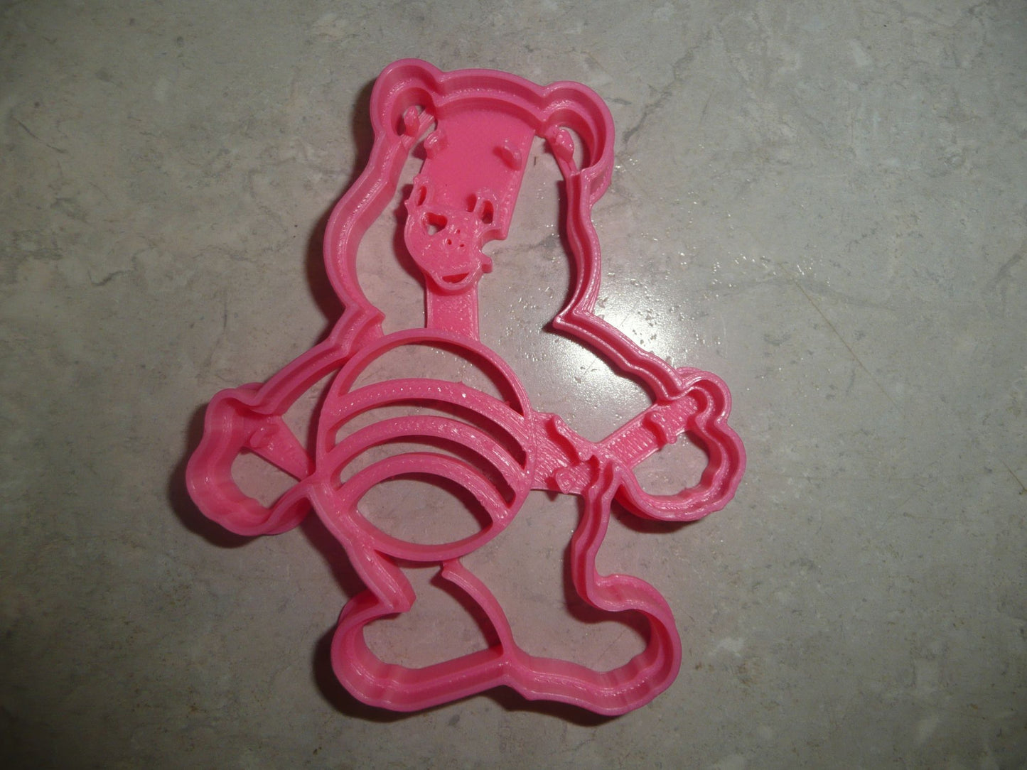 Cheer Bear Pink Rainbow Happy Positive Care Bears Cookie Cutter USA PR3985
