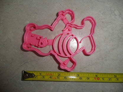 Cheer Bear Pink Rainbow Happy Positive Care Bears Cookie Cutter USA PR3985